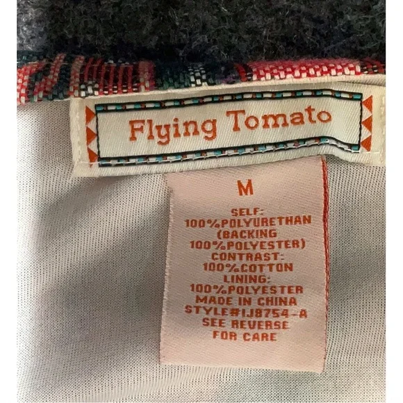 Flying Tomato Brown and Cream Vest - Picture 3 of 4